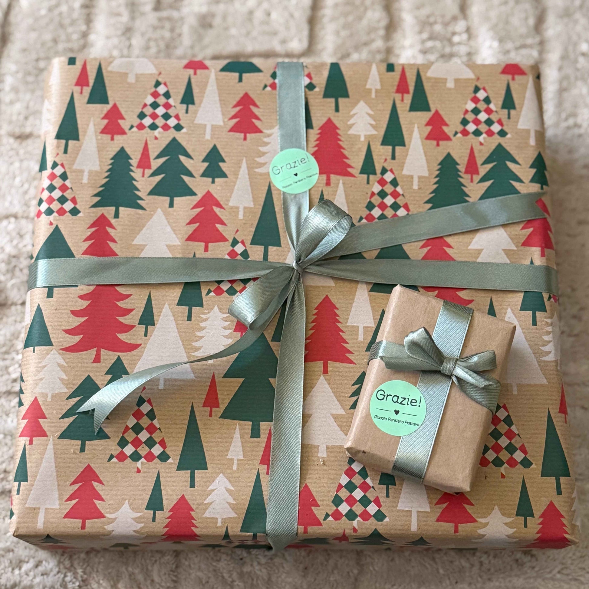 Set Porta Merenda + 31 Carte TEMA NATALE