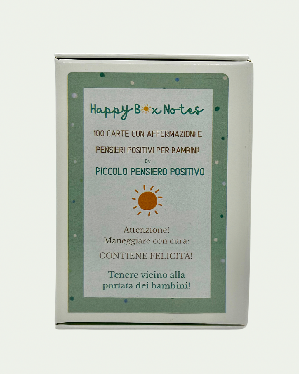 Carte di affermazione positiva e pensieri positivi per bambini