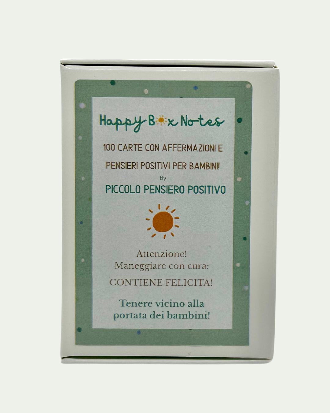 Carte di affermazione positiva e pensieri positivi per bambini