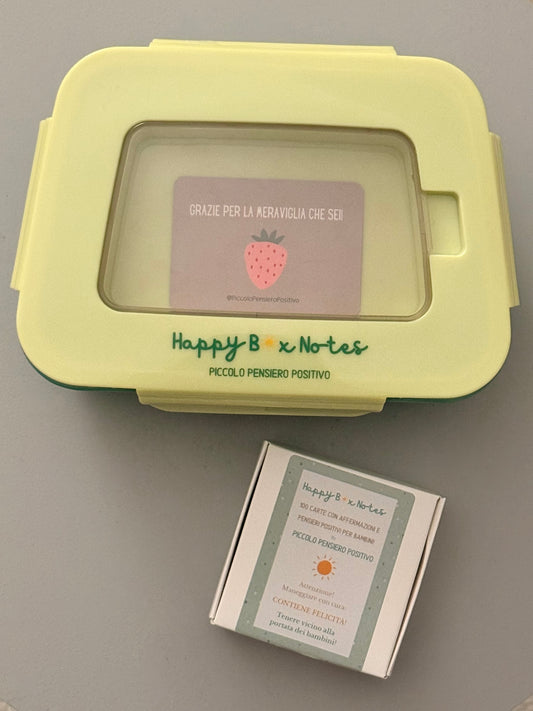 Set Porta Merenda + 100 Carte