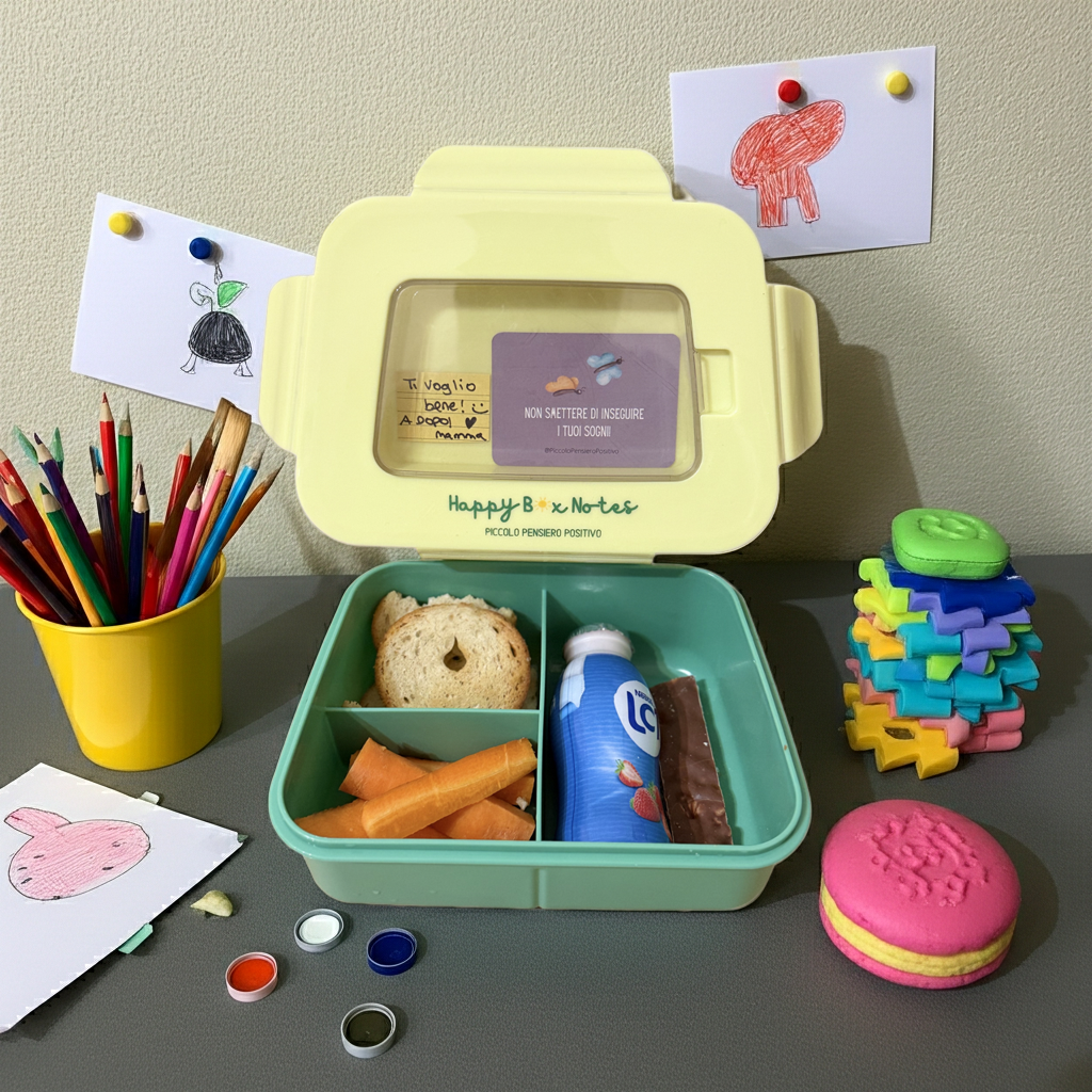 Set Porta Merenda + 100 Carte